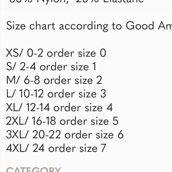 Good American Tiny Ties Bikini Bottom Stormy Size Small Medium NWT - Picture 10 of 10